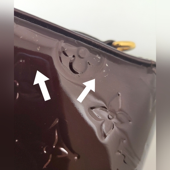 Louis Vuitton Authentic Rodeo Drive Amarante Vernis Bag - Picture 15 of 16